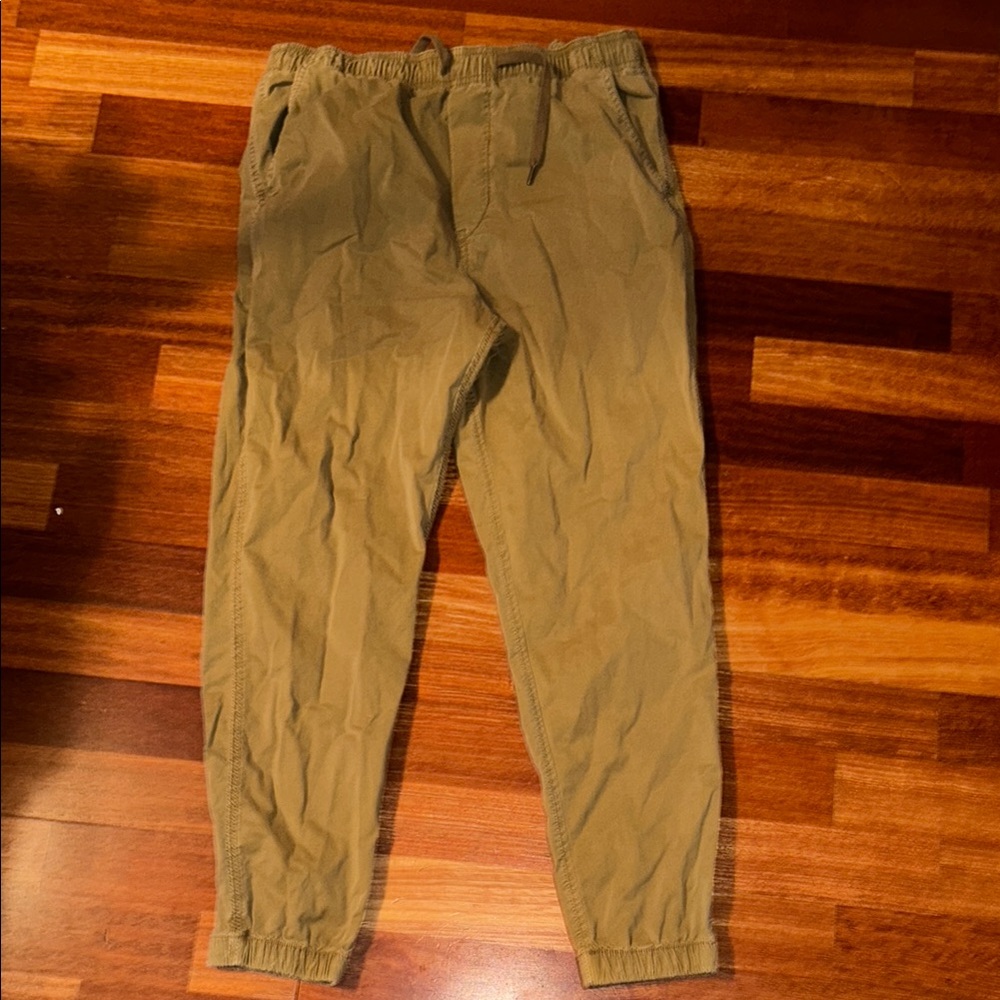 Men's Tan Jogger Pants